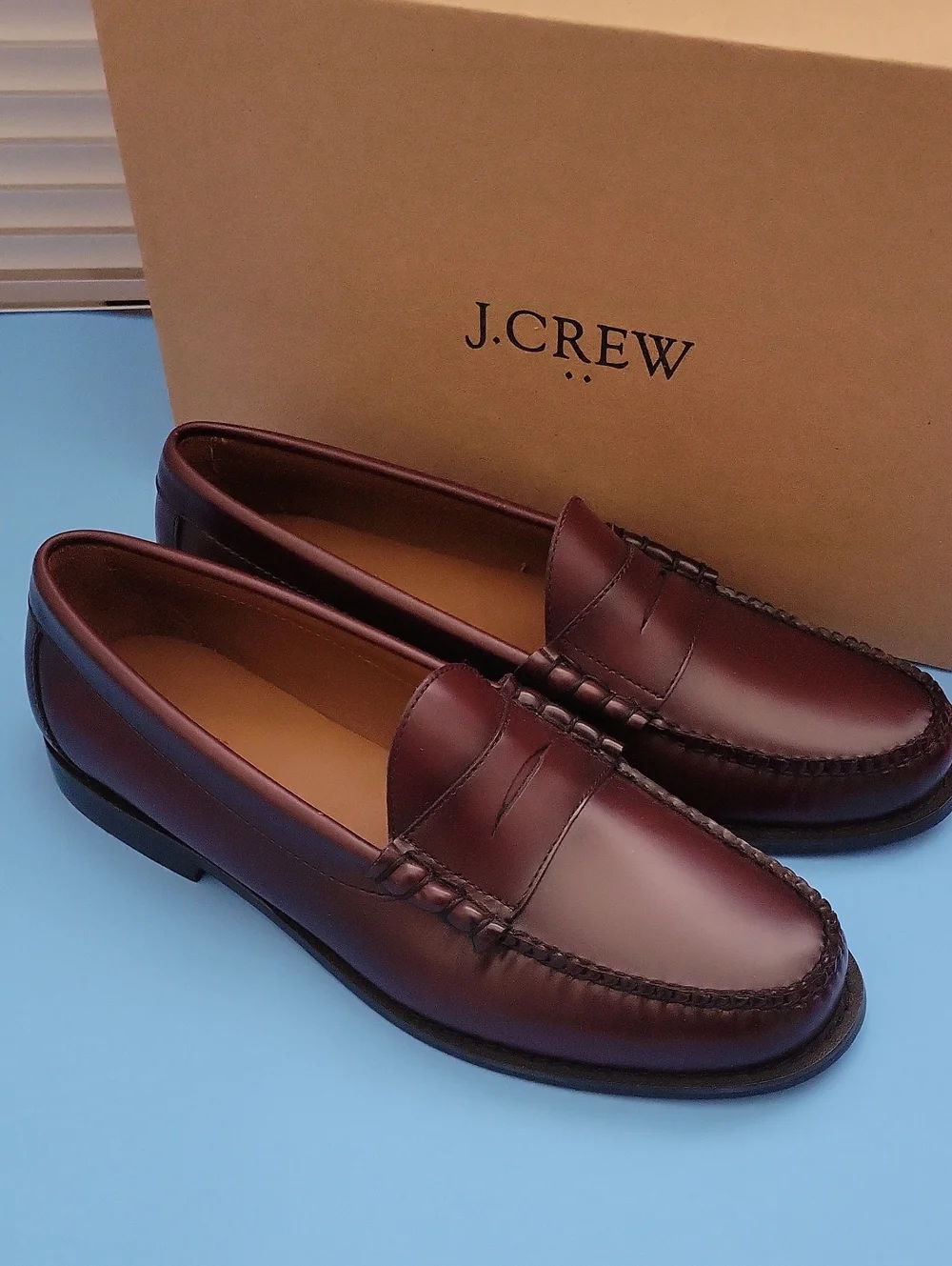 J.CREW Men's Classic Penny Loafers